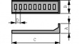 TC 375 [100 шт] Cable Strip 19.1mm Polyamide 6.6 Pack of 100 pieces