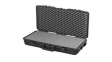 RND 600-00315 Watertight Case with Cubed Foam, 41.44l, 850x440x158mm, Polypropylene (PP), Black