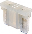 FLP7002 Fuse miniOTO, ''Low Profile'' 2 A 58 VDC Grey