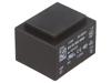 BV EI 303 2809 Трансформатор: залитый; 1,5ВА; 110ВAC; 9В; 167мА; Монтаж: PCB; 81г