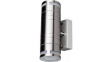 7504 Wall light fitting GU10 with sensor stainless steel