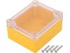 Z54PH ABS YELLOW Корпус: универсальный; Х:74мм; Y:89мм; Z:41мм; ABS; желтый; IP65