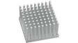 ICKS18X18X10 Pin Heat Sink, Aluminium Natural, 6.8K/W