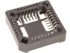 PLCC-28-SMD Панелька: PLCC; PIN:28; фосфор-бронза; луженые; 1А; SMT