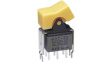 M2T22TXW13 Rocker switch 2P 6 A / 3 A 125 VAC / 250 VAC