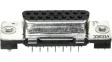 1-338314-2 15POS.HD20 REC.ASSY D Subminiature Connector 15 Contact(s) Female Solder Terminal %234/40 Unc Receptacle
