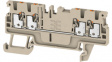 1552690000 A4C 1.5 terminal block a push-in, 0.5...1.5 mm2 500 vac 17.5 a dark beige