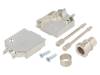 6560-0645-01, Корпус: для разъемов D-Sub; D-Sub 9pin, D-Sub HD 15pin; прямой, Encitech Connectors