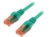 DK-1617-030/G Patch cord; U/UTP; 6; многопров; Cu; LSZH; зеленый; 3м
