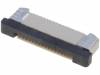 PCA-6K-16-HL-3 Разъем: FFC / FPC; горизонтальный; PIN:16; SMT; 0,4А; 30мОм; 0,5мм