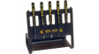 5-090 V 5-Piece Set ESD - Plastic Tweezers Plastic Flat/Straight/Rounded/Pointed