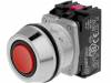 NEF30-UKCXY Переключатель: кнопочный; 1; NC + NO; 30мм; красный; IP66; -15?30°C