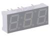 HDSP-433G Дисплей: LED; 7-сегментный; 10мм; зеленый; 3,2-5мкд; катод; II.зн:3