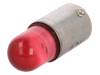 LR-BA9S-12AC/DC Лампочка LED; красный; BA9S; 12ВDC; 12ВAC