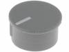 K85 CAPS GREY Заглушка; термопластическая пластмасса; распорным стержнем