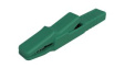 AK 2 S GREEN Alligator Clip, Green, 25A