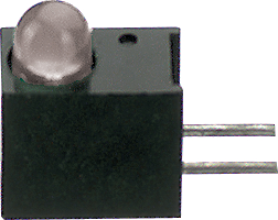 551-3107F, PCB LED 3 mm round yellow/green, Dialight