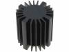 SK57750SA, Радиатор; для светодиодов; O:50мм; H:50мм; Цвет: черный, Fischer Elektronik