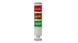 RND 430-00038 LED Signal Tower Green / Orange / Red 90mA 24V Mini TWS Base Mount IP66 Terminal Block