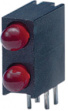 A694B/2SUR/S530-A2 PCB LED 3 mm round Red standard