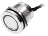 PS193P10Y01B12VT Переключатель: пьезоэлектрический; Положения: 2; SPST-NO; IP68