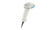 1950HHD-5USB-R High Density Healthcare Barcode Scanner, 1D Linear Code/2D Code, 0 ... 368 mm, PS/2/RS232/USB, Cable, White