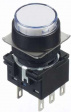 LB1B-A1T6LW Кнопочный переключатель, 5 A, 24 В переменного / постоянного тока