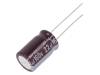 UPM2C220MHD Конденсатор: электролитический; с низким импедансом; THT; 22мкФ
