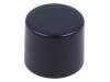 0862.8107, Клавиша; 10мм; круглая; черный; Назначение:1241.16, Schurter