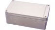 1555JGY Watertight Enclosure, Styled Lid, ABS, 90 x 160 x 60.5 mm, Grey, ABS, IP66
