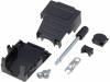 L17DSSK09TPU, Корпус: для разъемов D-Sub; D-Sub HD 15pin, D-sub 9pin; UNC4-40, Amphenol