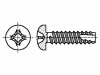 1024485 Винт; 2,2x9,5; Головка: цилиндрическая; Phillips; цинк; BN: 1016