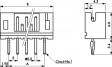B5B-PH-K-S (LF)(SN) Штыревой разъем, прямой, однорядный, 5-штыревой Число полюсов 5