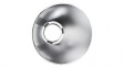 F13662 ANGELA-S-B Reflector, 119.5 x 74.5mm, Round, Metallic