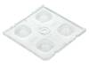 C13499 STRADA-2X2-CY, Линза для LED; квадратная; прозрачный; H:7,85мм, LEDIL