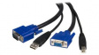 SVUSB2N1_6 KVM Adapter Cable VGA / USB, 1.8m