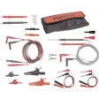 5677B Safety test lead kit diam. 4 mm Red + Black