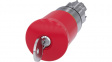 3SU1050-1HR20-0AA0 SIRIUS ACT Emergency Stop Switch front element Metal, glossy, red