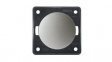 936712568 Wall Push-Button Switch Matte INTEGRO 1x OFF-(ON) Flush Mount 10A 250V Chrome