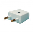 120419 Plug straight white DK