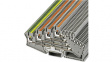 3012316 PT 2,5-PE/3L/2P terminal block, 0.14...2.5 mm2 250 vac/vdc 10 a grey