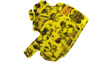 3260154 Pick-off terminal block 35 x 18.5 x 34.7 mm black / yellow, 3260154