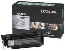 12A4715, Prebate toner black, Lexmark