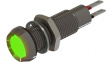 508-532-22 Индикат.лампа: LED; вогнутый; 24ВDC; Отв: O8,1мм; IP67; латунь