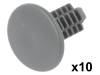 10161, Шпилька обшивки; 10шт; Fiat; OEM: 712113631; L: 19,2мм; полиамид, ROMIX