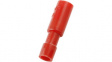 RND 465-00092 [100 шт] Crimp terminal socket Nylon Red Pack of 100 pieces