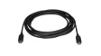 USB2CC3M Charging Cable USB-C Plug - USB-C Plug 3m USB 2.0 Black