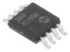 MCP3001-I/MS АЦП; Каналы: 1; 10бит; 200квыб./с; 2,7?5,5В; MSOP8; Max DNL: ±1LSB