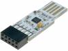 UMFT220XB-01 Модуль: USB; USB A, штыревое гнездо; PIN:10; 4Мбит/с; 2,54мм