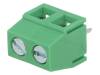 EB21A-02-D Клеммник; 5,08мм; угловой 90°; 1,5мм2; Контактные группы:2; 8А